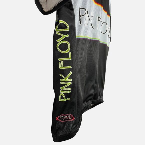 2006 Pink Floyd Primal Wear Mens Size M Black Zip Polyester Cycling Jersey Top - Picture 5 of 6